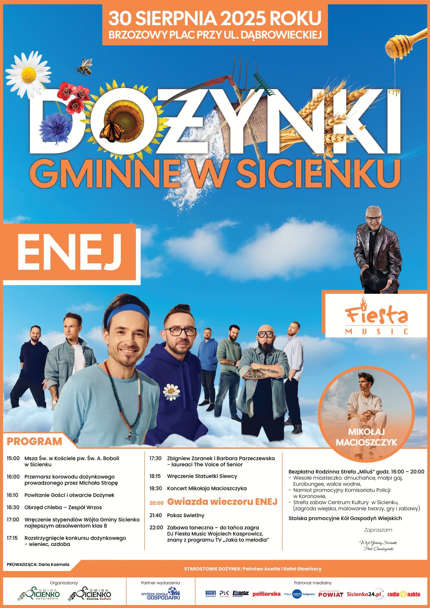 Dożynki Gminne 2025 w Sicienku