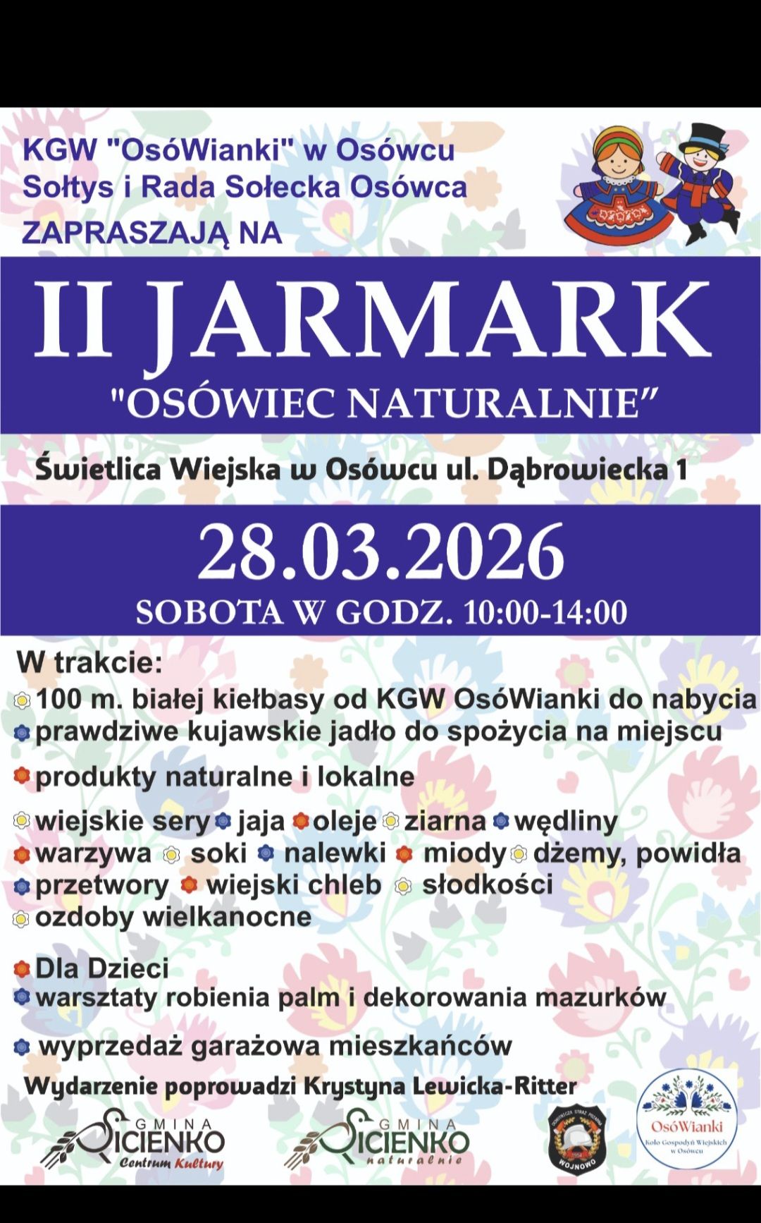 Zapraszamy na II Jarmark 